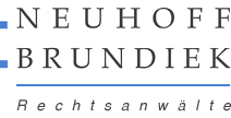 Logo der Kanzlei Neuhoff und Brundiek
