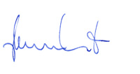 Unterschrift des Rechtsanwalts Wolfgang Brundiek